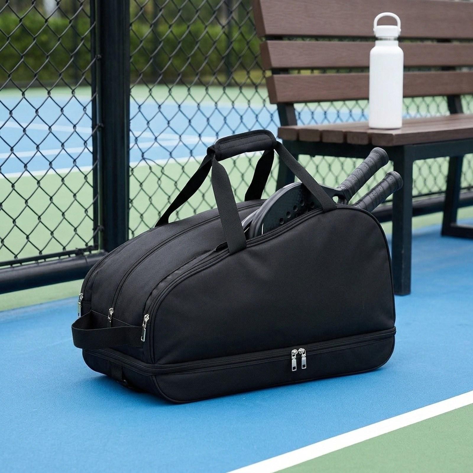 Badminton Player - Borsa da Tennis Organizer per Esterni,