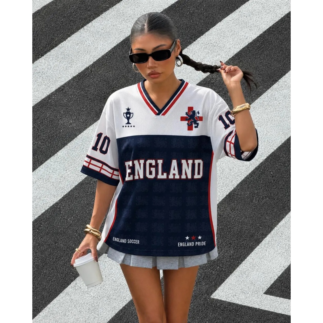 Badminton England - Maglia da Calcio Inghilterra 2026, Maglia