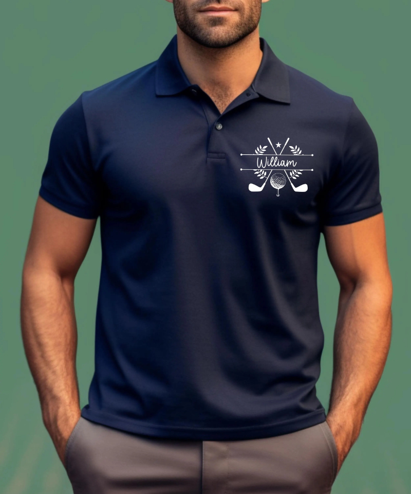Badminton England - Polo da Golf Personalizzata: Abbigliamento per