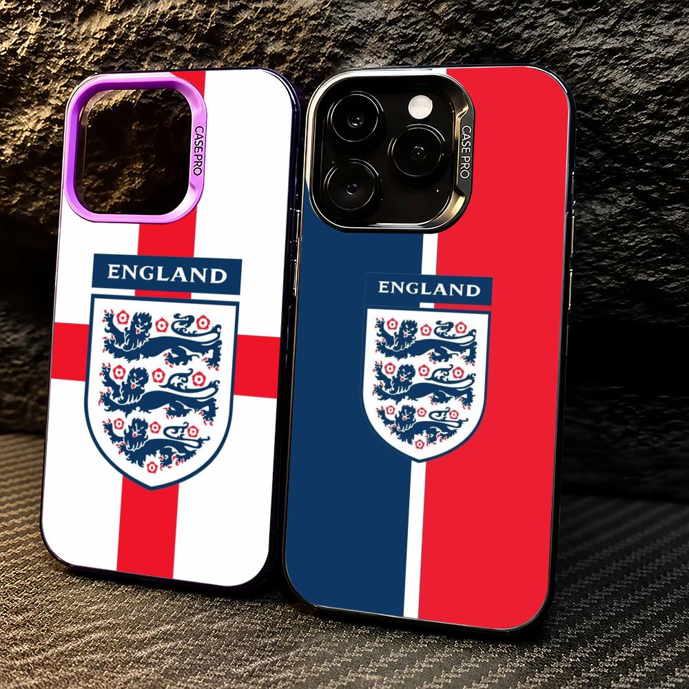 Badminton England - Custodia per telefono con bandiera inglese