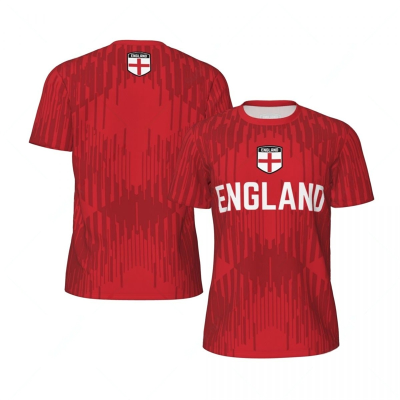 Badminton England - Maglietta da calcio inglese da uomo