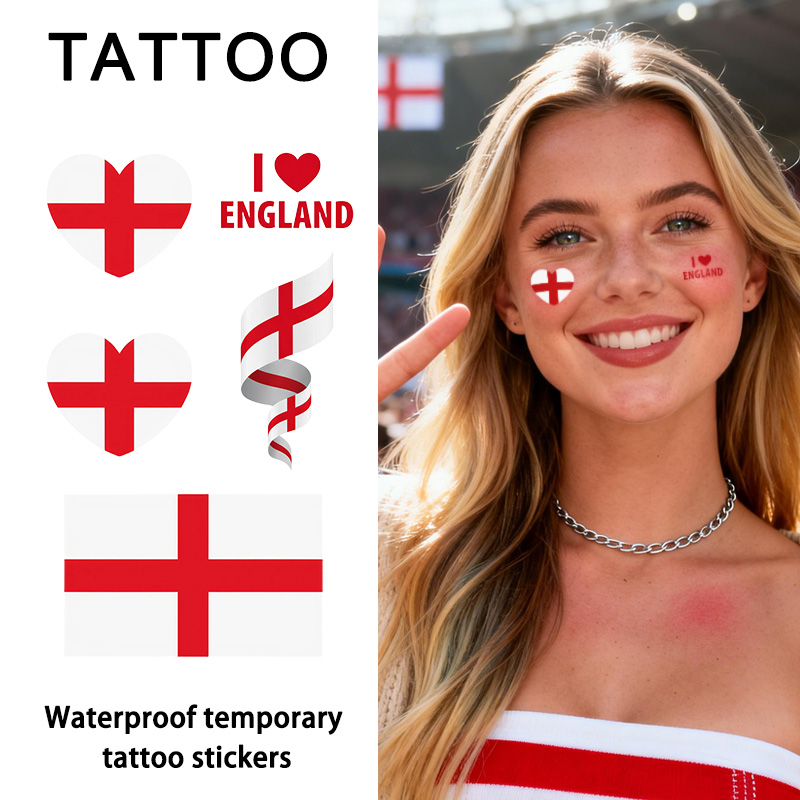 Adesivo per tatuaggio temporan - Badminton England recensione e prezzo